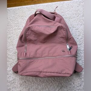 Pink Lululemon City Adventurer Book Bag